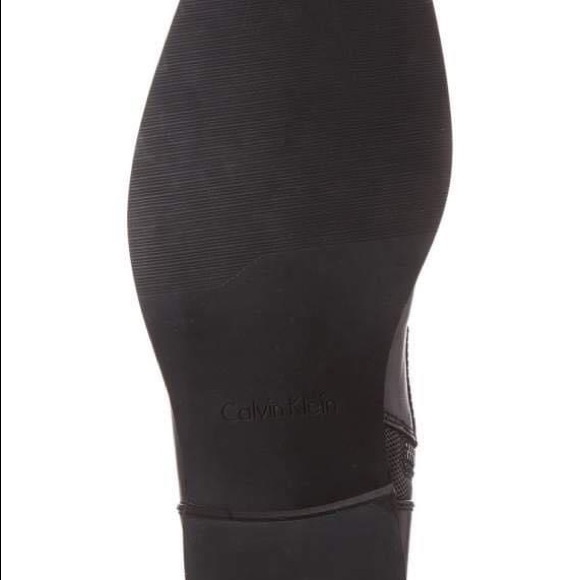 Calvin Klein Stokely leather boot 10.5 almost new - Picture 2 of 7